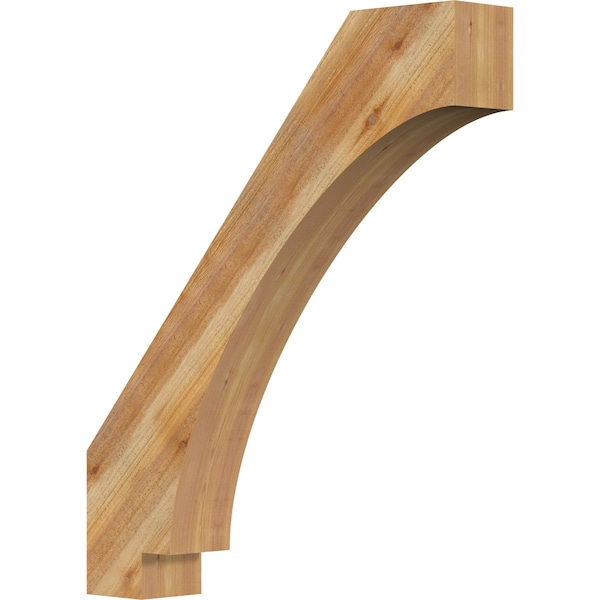 Ekena Millwork 6"W x 34"D x 40"H Imperial Rough Sawn Knee Brace, Western Red Cedar BRC06X34X40IMP00RWR - main